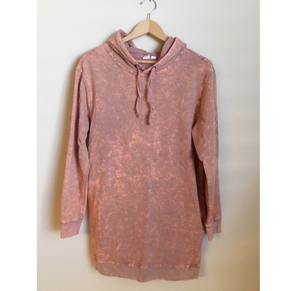 Urban Outfitters Dresses & Skirts - IJOAH • Tie Dye Long Sleeve Hoodie Dress